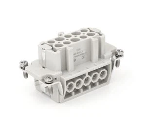 10 PIN Rectangular Industrial Connector Insert