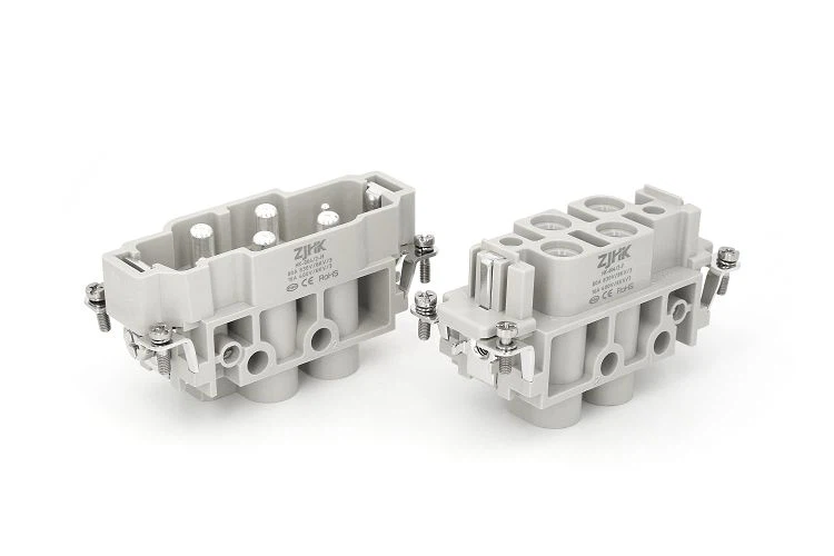 4 Pin Add 2 Signal Contacts Combined Industrial Inserts