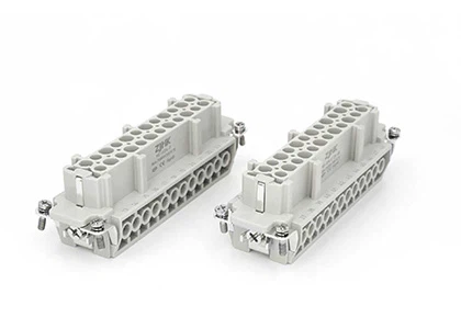 Female 48 Poles Screwing Heavy Duty Connector