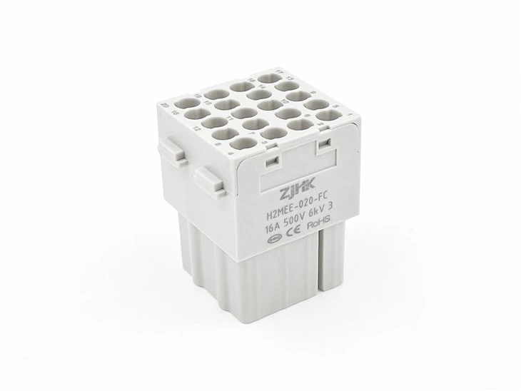 20-pin Female Deavy Duty Crimp Insert
