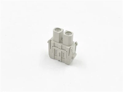 2 Pin Female Connector With Axial Screw Terminal