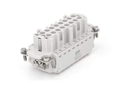 Heavy Duty Connector Quick Lock 16 Pos Male